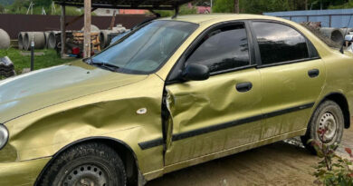 На Тячівщині п’яний чоловік викрав авто та скоїв на ньому дві аварії